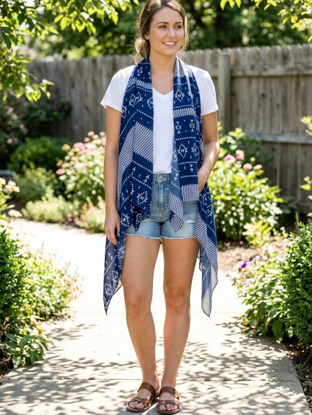 Open Front Kimono Vest